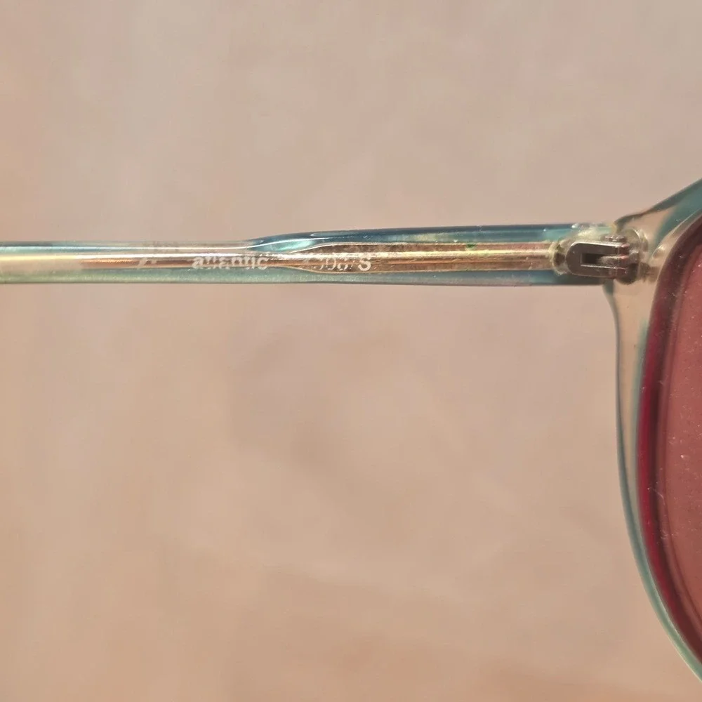 Vintage 1990s Glasses Ombre Frames Atlantic Noran Brand‎ Originally Sunglasses